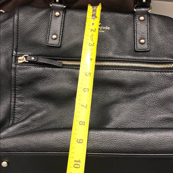 Kate Spade Black Pebbled Leather shoulder bag - Picture 3 of 6
